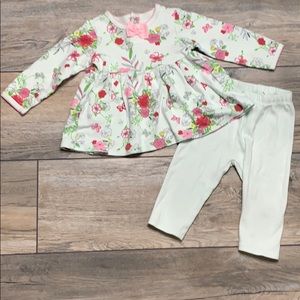 Flowery outfit